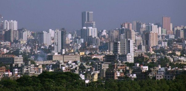 Bangladesh skyline or cityscape for Lovisland