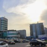 Ghana skyline or cityscape for Lovisland