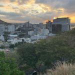 Mauritius skyline or cityscape for Lovisland