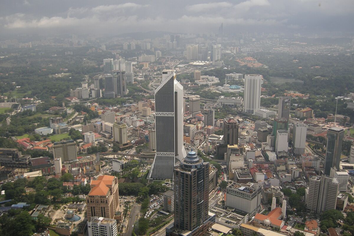 Malaysia skyline or cityscape for Lovisland