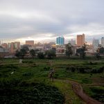Uganda skyline or cityscape for Lovisland