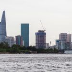 Vietnam skyline or cityscape for Lovisland