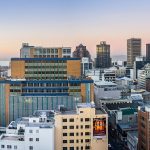 South Africa skyline or cityscape for Lovisland